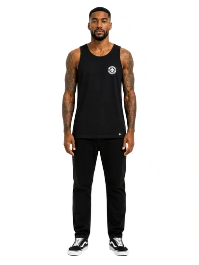 Regata Masculina Session Skateboard 2024 - Preto