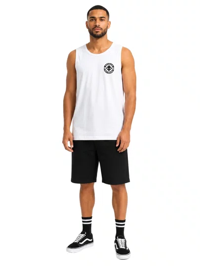 Regata Masculina Session Skateboard - Branco
