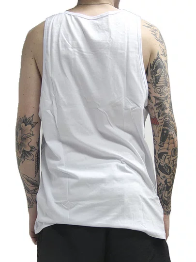 Regata Masculina Vans Hex Tank Estampada - Branco