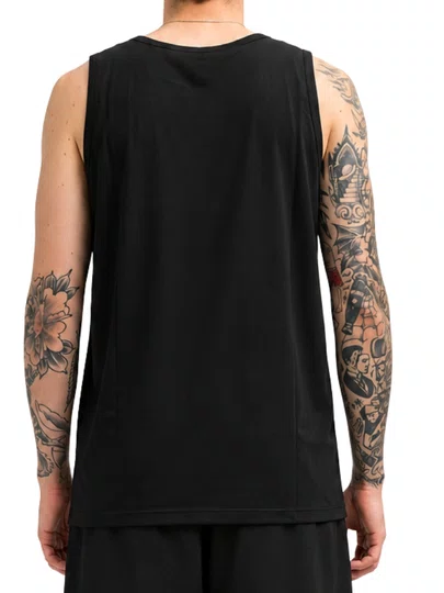 Regata Masculina Volcom Iconic Estampada - Preto