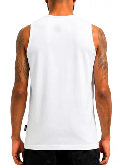 Regata Unissex Canelada Baw Underwear - Branco