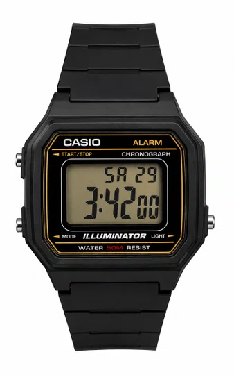 Relógio Casio Standard Digital W-217H-9AVDF - Preto