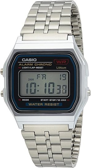 Relógio Casio Vintage Digital A159WA-N1DF-SC - Prata