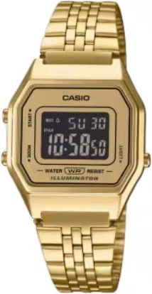 Relógio Casio Vintage LA680WGA-9BDF-SC - Dourado