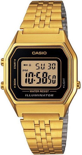 Relógio Casio Vintage Unisex LA680WGA-1DF - Dourado