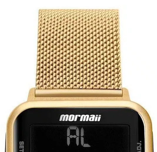 Relógio digital mormaii digi dourado mo6600ah/8d Dourado