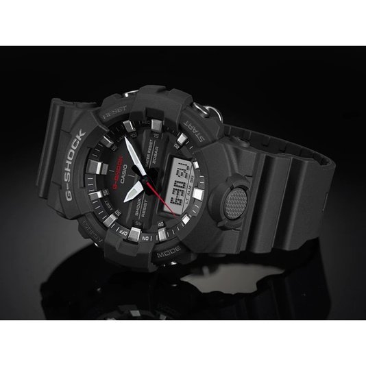 Relogio G-SHOCK Analogico Digital GA-800-1ADR - Preto Fosco