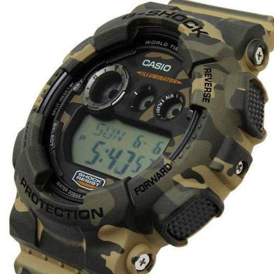 Relogio G-SHOCK Digital    GD-120CM-5DRR - Marrom/Camuflado