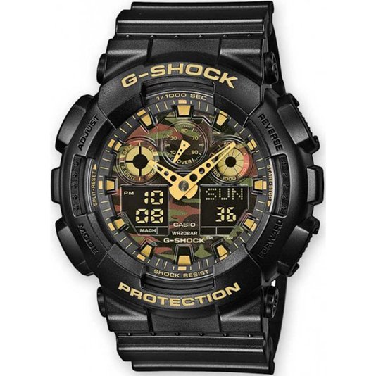 Relógio G-Shock GA-100CF-1A9DR - Preto