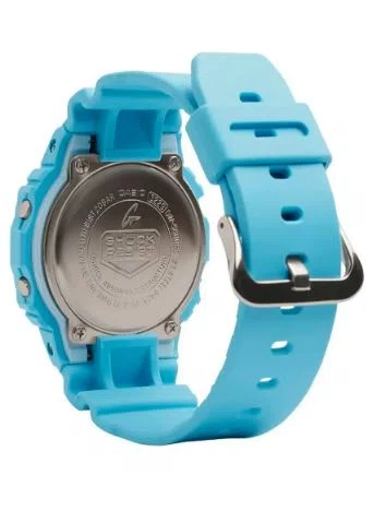 Relogio G-Shock Transparente DW-5600SC-2DR - Azul Bebe