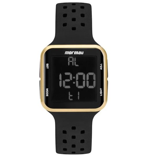 Relógio Mormaii MO6600/8D - Preto/Dourado