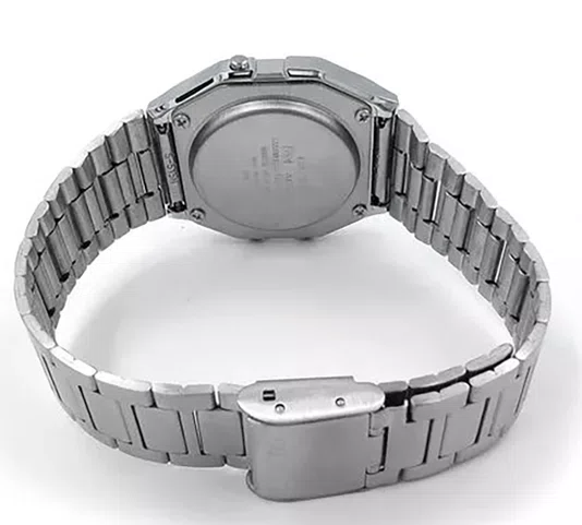 Relógio Unissex Casio Digital Esportivo A158WA-1DF - Prata