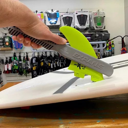 Removedor Sacador de Quilha Expans FCS 2 para Pranchas de Surf - Cinza