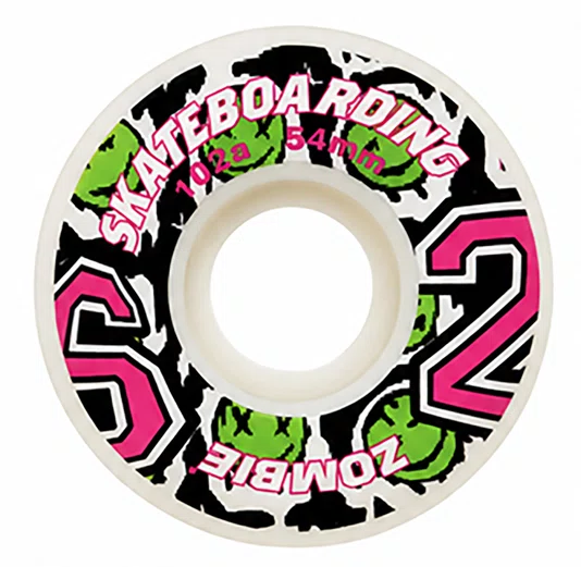 Roda 62 Zombie Modelo 008 54MM 102A - Multicores