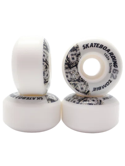 Roda 62 Zombie Modelo 013 54mm 102A - Preto