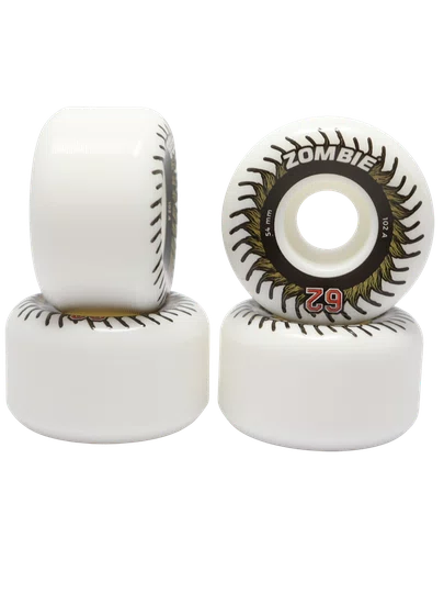 Roda 62 Zombie Modelo 015 54mm 102A - Branco
