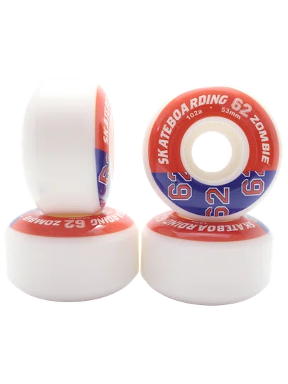 Roda 62 Zombie Modelo 016 53mm 102A - Multicores