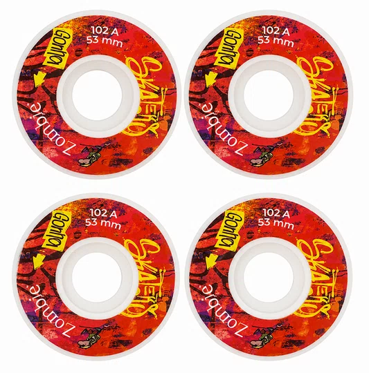 Roda 62 Zombie Modelo 016 53MM 102A - Multicores