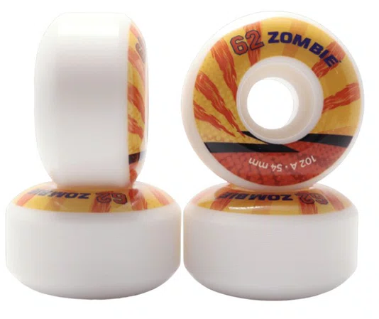 Roda 62 Zombie Modelo 019 54MM 102A - Laranja