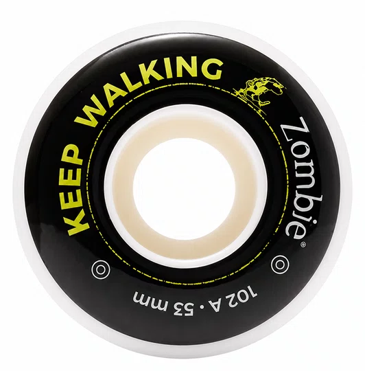 Roda 62 Zombie Modelo 020 53MM 102A - Preto