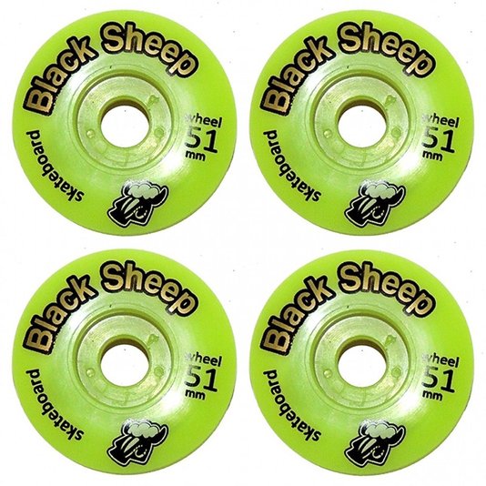 Roda Black Sheep Color Limão 51mm