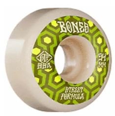 Roda Bones Retros 54MM - Branco/Verde
