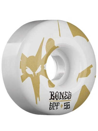 Roda Bones Skatepark Formula 56mm - Branco