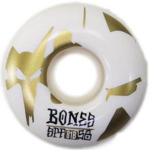 Roda Bones SPF Reflection 58mm 81B P2 - Branco
