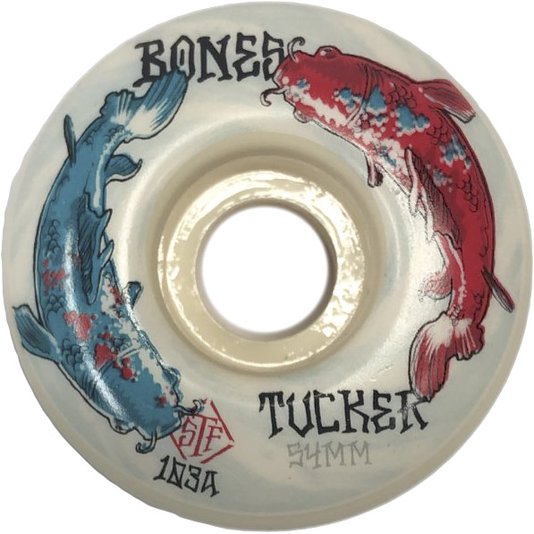 Roda Bones Trucker Big Fish 54MM - Branco