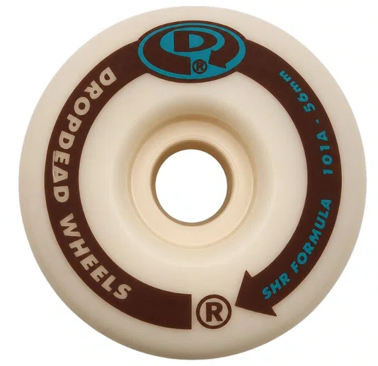Roda Drop Dead SHR Style 56MM 104A - Branco/Bordo