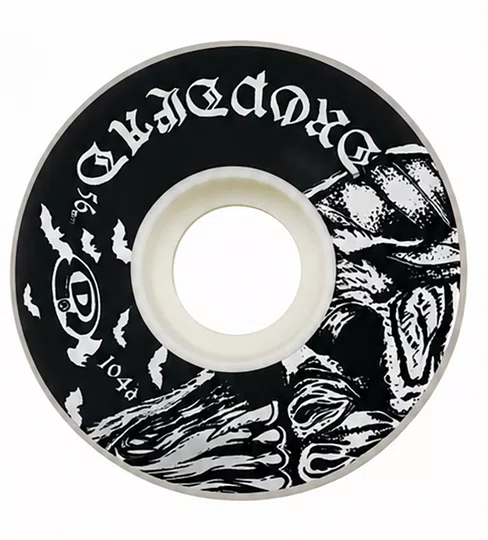 Roda Drop Dead SHR Style 56MM 104A - Branco/Preto