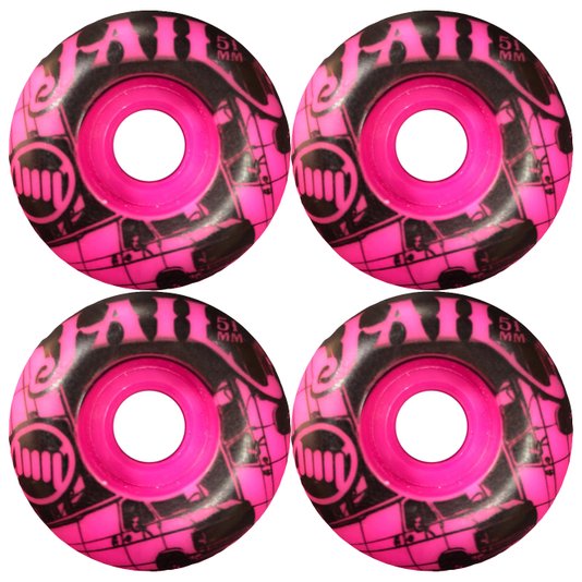 Roda Jail Iniciante Natural 51mm - Rosa 