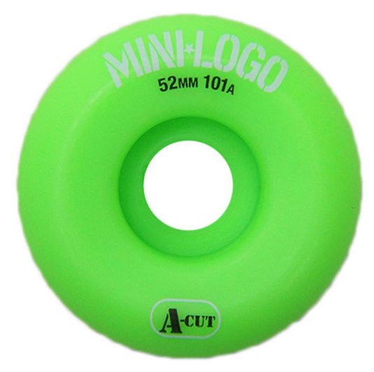 Roda Mini Logo 52mm 101A - Verde 