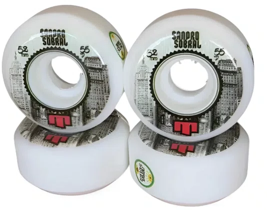 Roda Moska 52MM Sandro Sobral - Branco