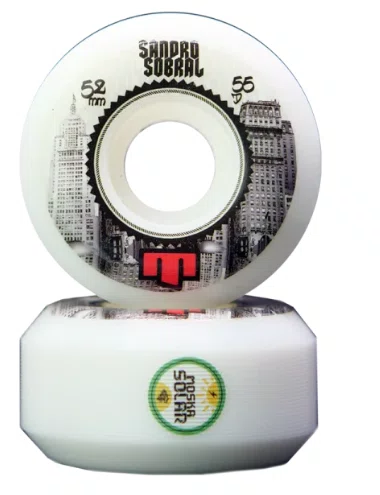 Roda Moska 52MM Sandro Sobral - Branco