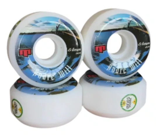 Roda Moska Andre Will 54MM - Branco
