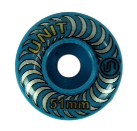 Roda para Skate Unit 51mm 95A Azul