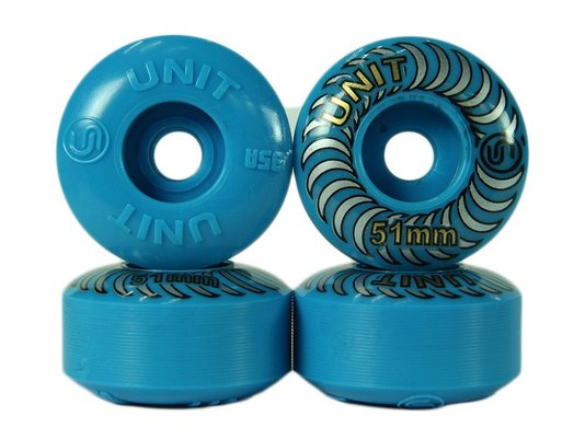 Roda para Skate Unit 51mm 95A Azul