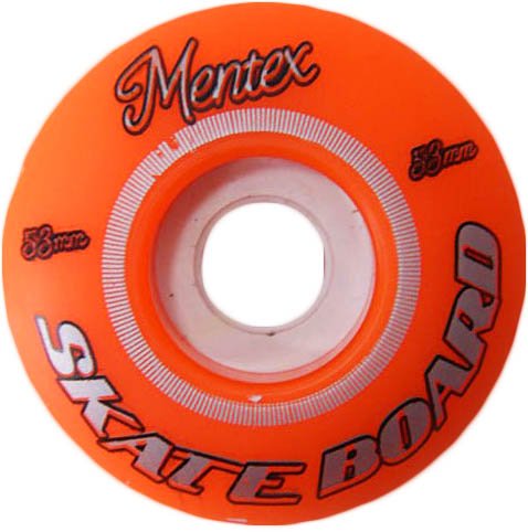 Roda para Skateboard Mentex Class 53mm - Laranja