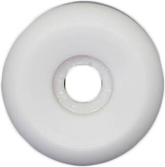 Roda para Skateboard Narina 58mm Arte - Branco/Laranja
