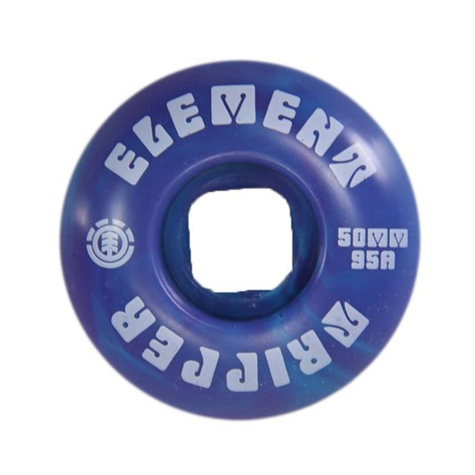 Roda Skateboard Element Tie Dye 50mm - Azul