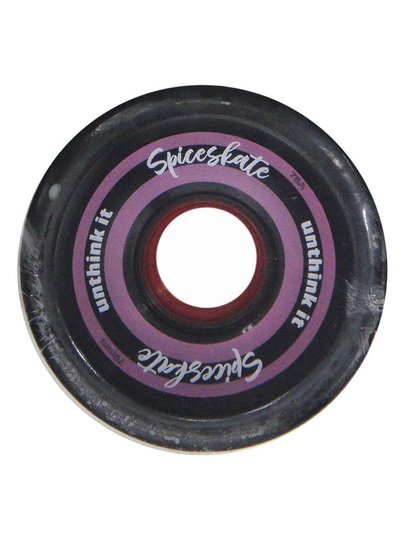 Roda Spiceskate Long 70MM 78A - Preto