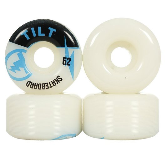 Roda Tilt Natural 52MM - Branco/Azul Roda Tilt Natural 52MM - Branco/Azul