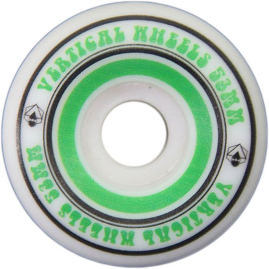 Roda Vertical Circle - Branco/Verde