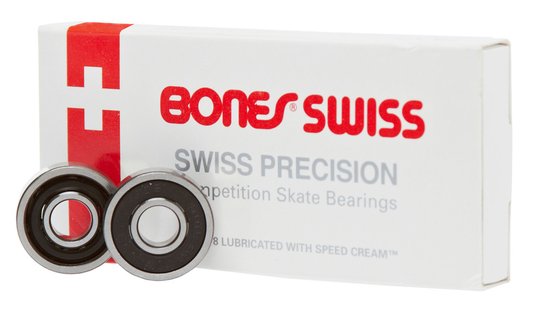 Rolamento Bones Swiss Precision - Branco 