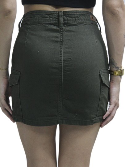 Saia Cargo Feminina Billabong Hilary - Verde