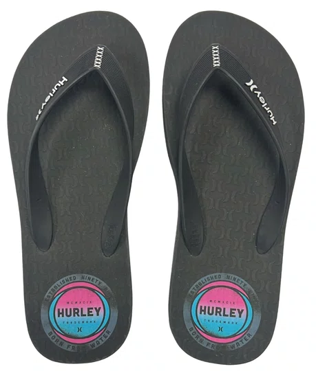 Sándalia Masculina Hurley Liquid - Preto