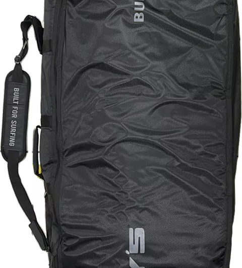 Sarcófago Triplo de Viagem Bully’s para Pranchas de Surf com Rodas Premium 6.6 - Preto