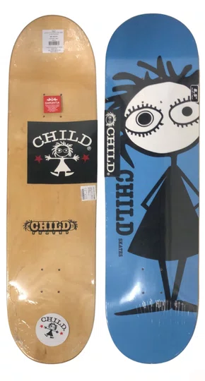 Shape Child Marfim Logo Serie Fluor 8.5 - Azul