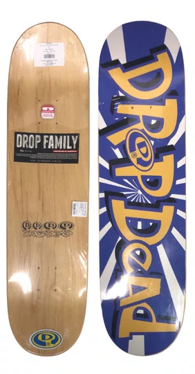 Shape Drop Dead Marfim Anime Kid 7.75 - Branco/Azul